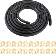 300PSI 5/16 inch Fuel Line Kit with 20PCS Clamps, 10Ft for Car SUV Truck