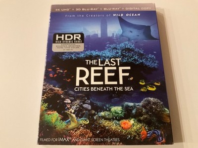 IMAX: The Last Reef: Cities Beneath the Sea (Blu-ray) 4K + 3D BLU-RAY Brand New
