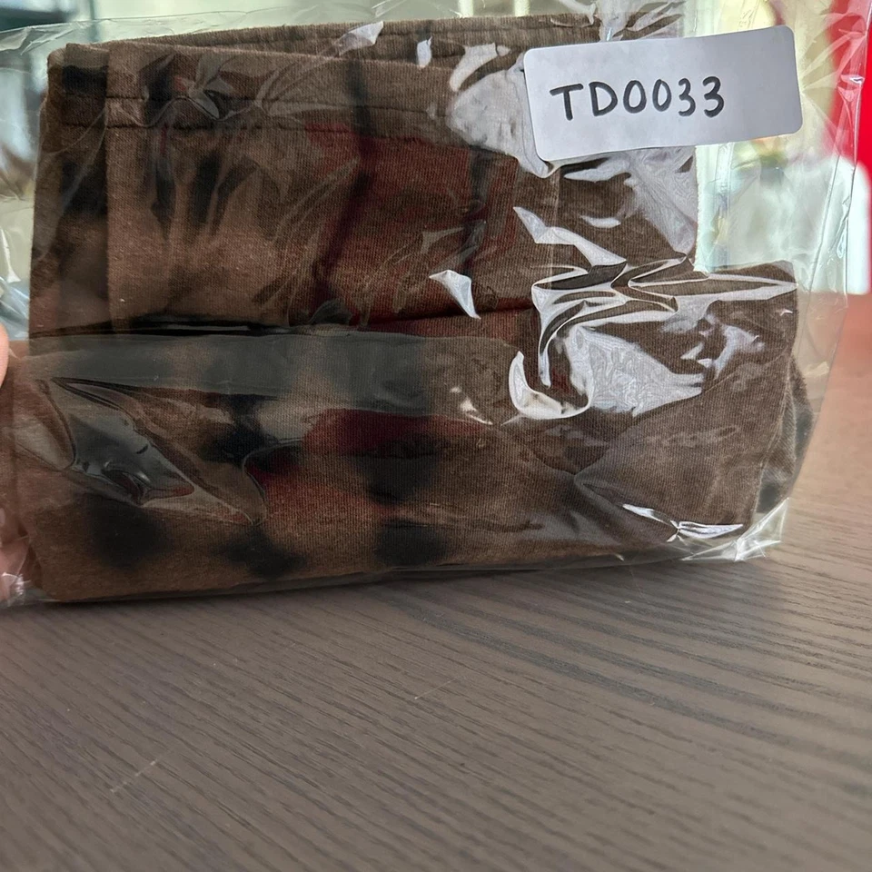 Leggings Mujer Talla Pequeña Reciclados Marrón Negro Tie Dye ÚNICOS Excelente Estado Foto 4 de 4