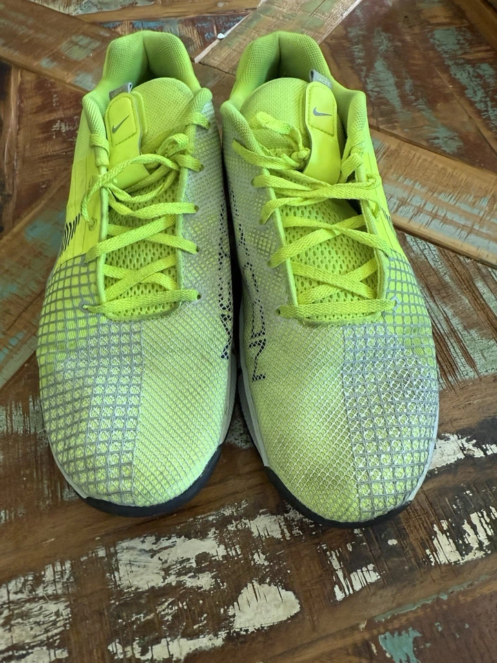 Tênis de treinamento Nike Metcon masculino neon tamanho 12.5 Crossfit - Imagem 4 de 4