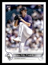 Ryan Feltner 2022 Topps ROOKIE RC #373 Colorado Rockies Baseball *229