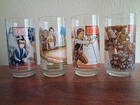 1983 Star Wars Return of the Jedi Burger King Coke Vintage Glasses Complete Set