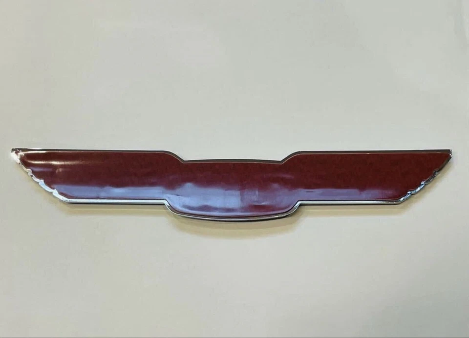 Daihatsu L700S Mira Gino Bonnet Emblem Blue GINO MINI Style Mint Condition JAPAN - Image 3 of 3