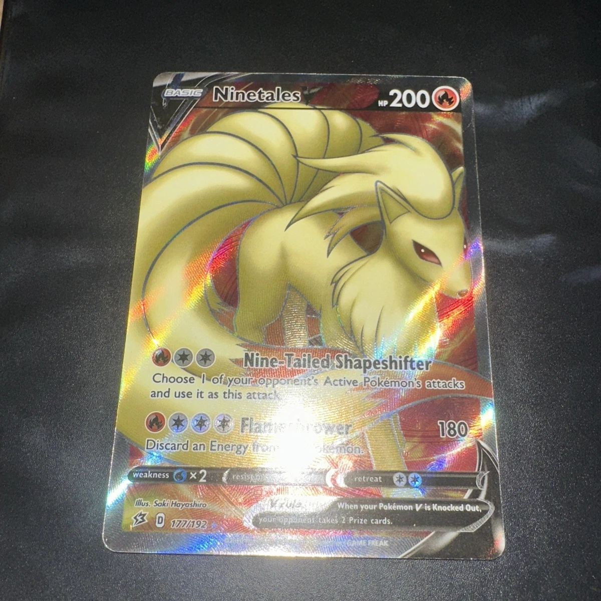Ninetales V Pokémon TCG Cards for sale | eBay