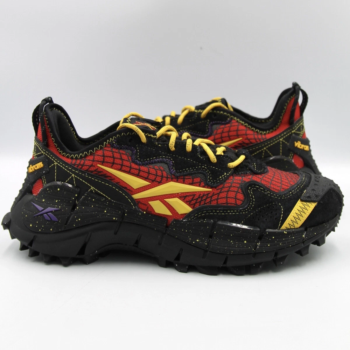 Reebok Zig Kinetica II Edge ASAP Nast Vector Red Black Yellow