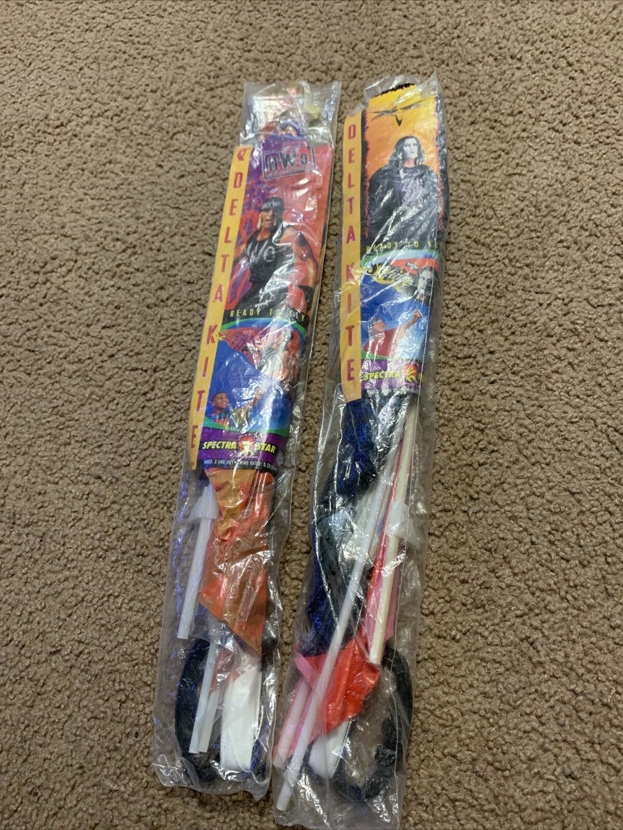 WCW Wrestling Sting And Hulk Hogan 90s Kite Lot Of 2 | eBay