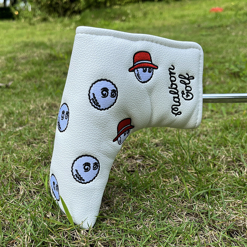 Mallet Headcover Hybrid Ut Putter Driver Fairway Wood Malbon Golf Club