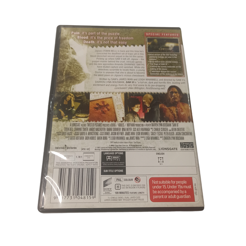 Saw 1 2 3 4 6 DVD Movie Horror Thriller Mystery Test Suspense Detective Crime - Picture 10 of 17