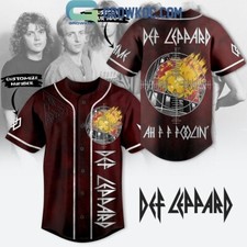 Def Leppard Ah F F Foolin8217 Personalized Baseball Jersey