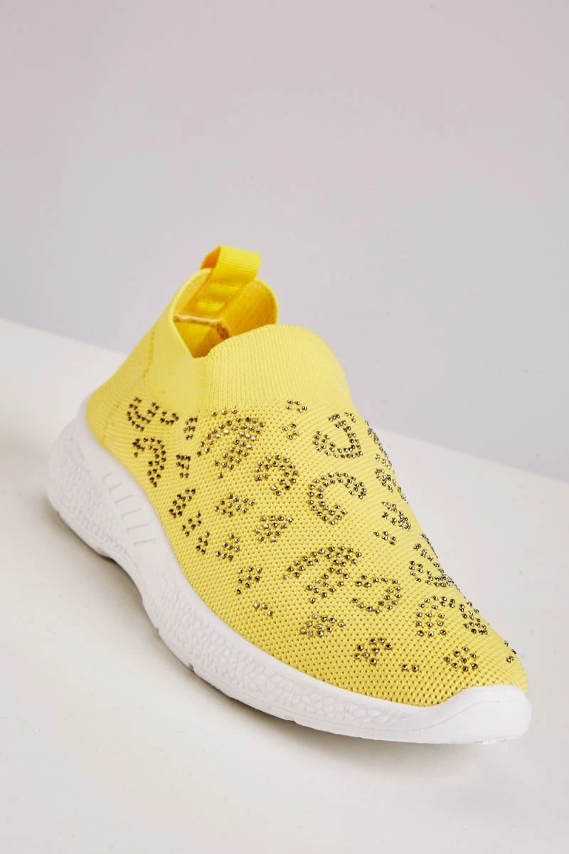 Yellow plimsolls on sale womens