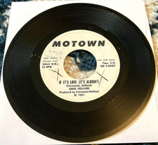 Eddie Holland: If It's Love.../It's Not Too Late 45 Motown/US Promo VG+