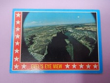 1974 Topps Evel Knievel Evel's Eye View #53 -