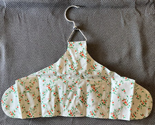 Vintage Inflatable Travel Hangers MCM Sweet Floral Pattern w/7x5 Travel Case 3