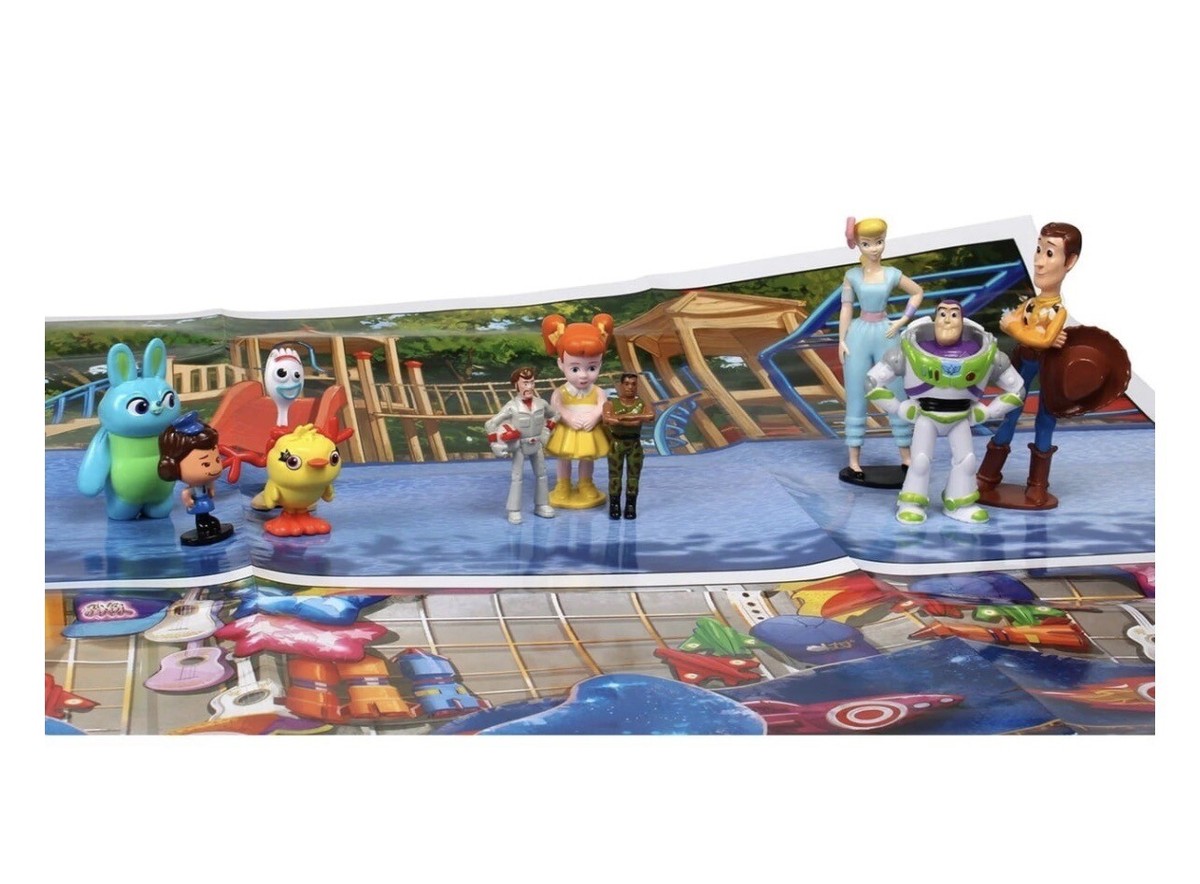 Toy Story 4 My Busy Book Disney Pixar Book With Playmat And 10