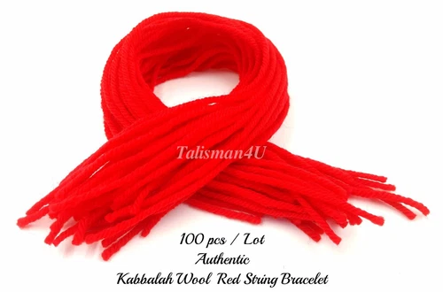 100 Красная Нить На Запястье Амулет От Сглаза 100 Kabbalah Red String Bracelets