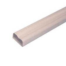 Quest 1-1/2" X 72" Wirehider Raceway, White, 40/Box