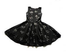 Club L Black Dimond Printed Skater Dress Size 8