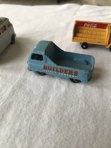 Vintage Volkswagen Camper Model 1960 Lesney England Matchbox No. 34, Plus TWO - Picture 11 of 12