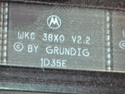   WKC38XO V2.2 = MC68HC11E9 MC68HC11E MCU für Grundig WKC3870/3880 Motorola NXP