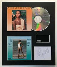 WHITNEY HOUSTON - Signed Autographed - WHITNEY HOUSTON - Album Display