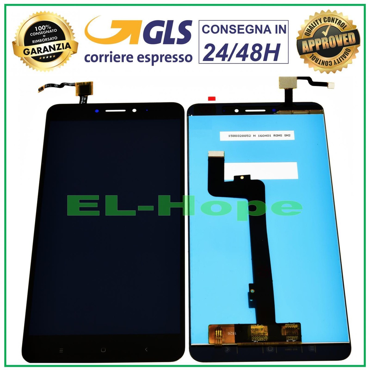 DISPLAY LCD PER XIAOMI MI MAX MDE40 TOUCH SCREEN SCHERMO MONITOR