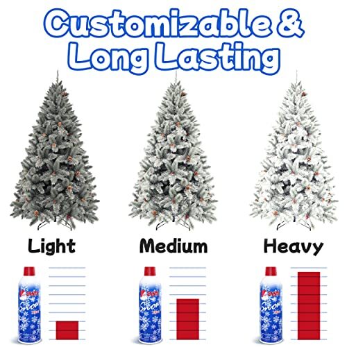 2Pack Artificial Snow Spray Christmas Tree Fake Snow Holiday Winter Crafts decor eBay