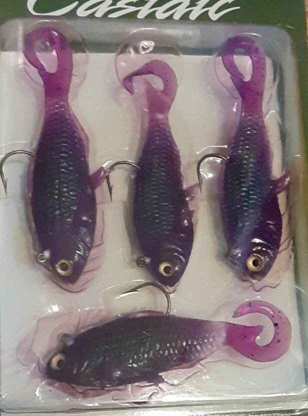 Castaic Cebo Suave June Bug Minnow Cebos de Pesca Lubina Crappie Foto 3 de 3
