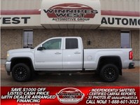 2018 GMC SIERRA 2500HD SLE Z71 4X4, 360HP 6.0L V8, HD GVW, WELL EQUIPPED
