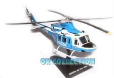 RARISSIMO Elicottero Helicopter scala 1:72 (18 cm) POLIZIA AGUSTA AB 212 (1984)
