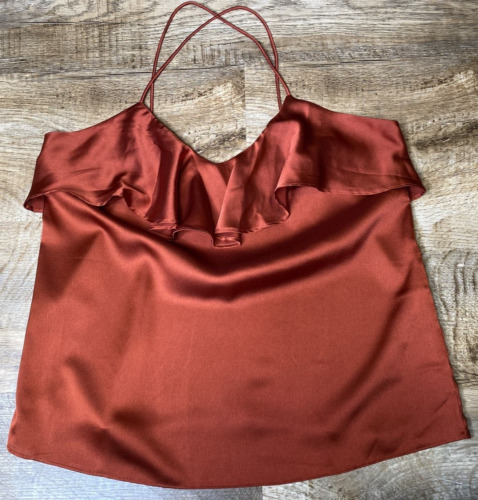 House of Harlow 1960 Satin Printed Bralette Crop Top Size XS - $40 - From  Renee