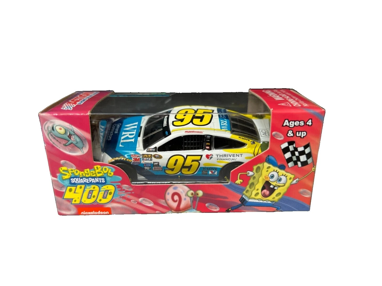 Spongebob Squarepants Diecast Sport & Touring Cars 2015 año del vehículo