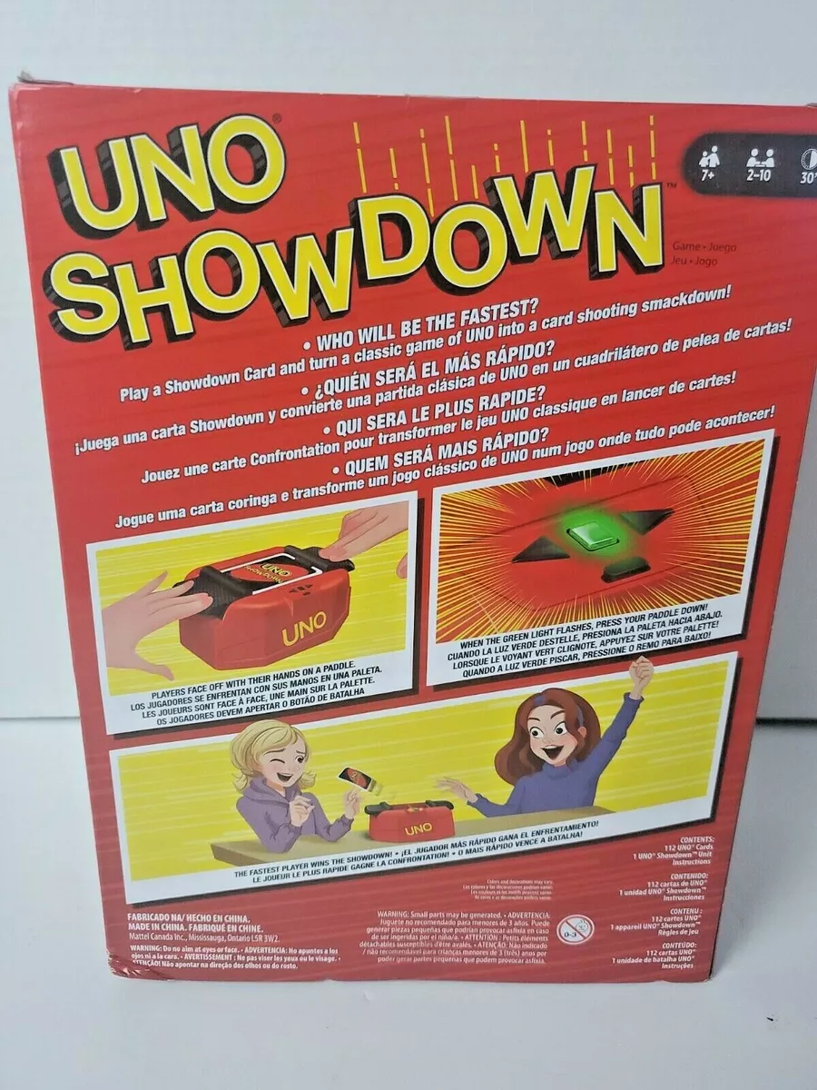 Jogo de Cartas Uno Showdown