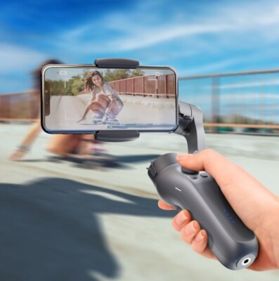 Vivitar VGIMPRO3 Smartphone Stabilizer, 3-Axis Foldable Pocket Gimbal,