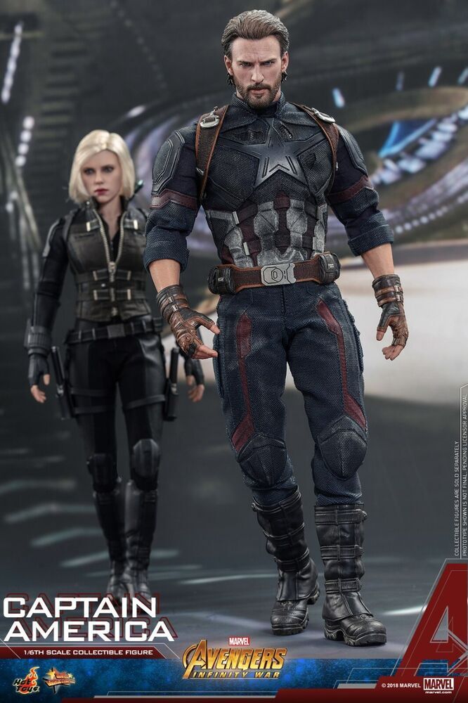 HOTTOYS キャプテン・アメリカ AVENGERS INFINITY WAR In Stock Hot Toys MMS480 Avengers 3 Infinity War Captain America 1