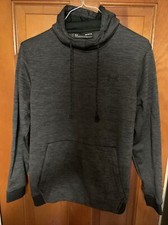 UnderArmour Boys Youth Medium Hooded Sweatshirt Storm Gray