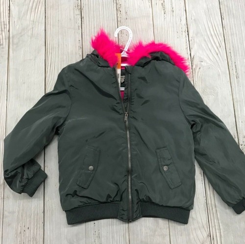 Calvin Klein Jeans Moss Pink Faux Fur 