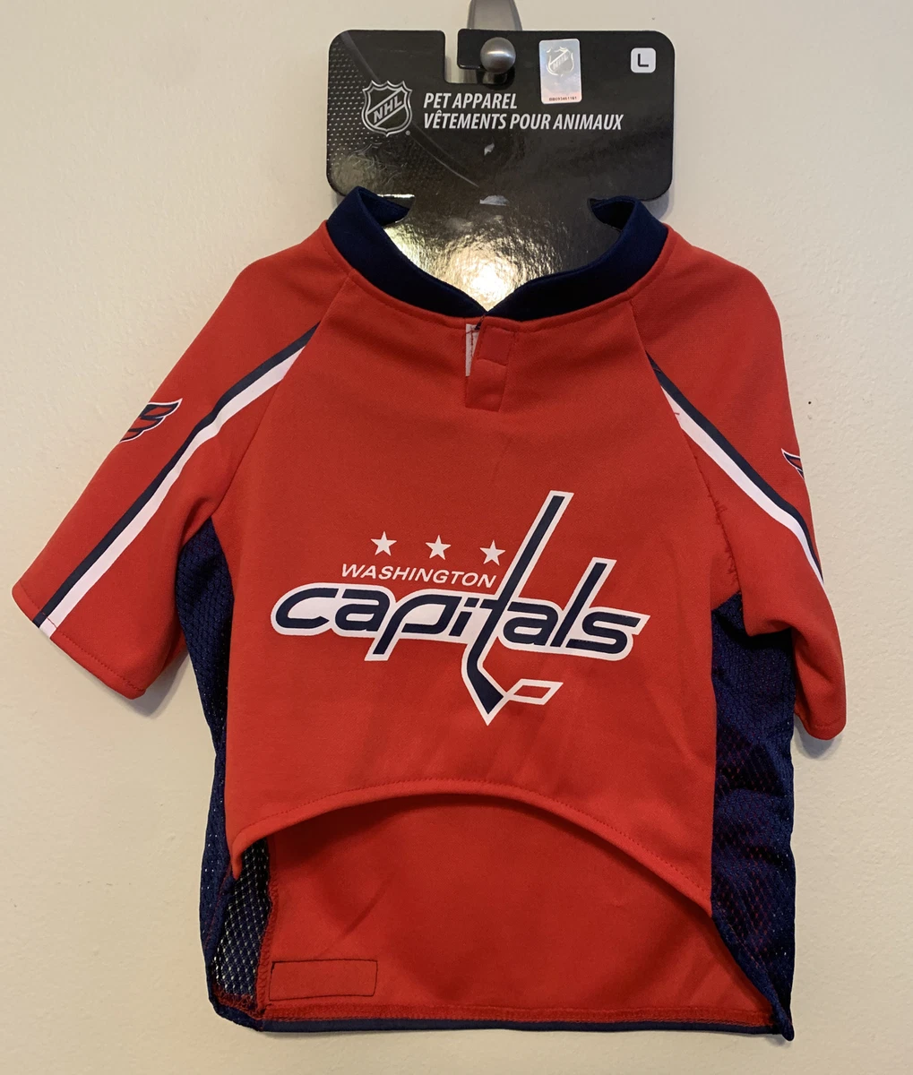 NHL, Dog, Washington Capitals Dog Jersey Size Xl