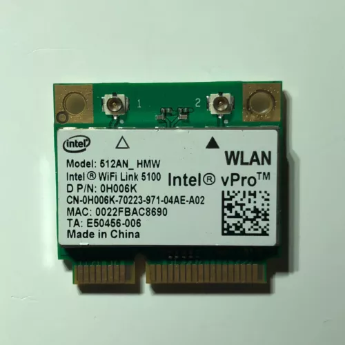 Intel Link 5100 512AN-HMW Wireless WiFi WLAN Card MINI PCI-E 802.11a/b/g 450Mbps