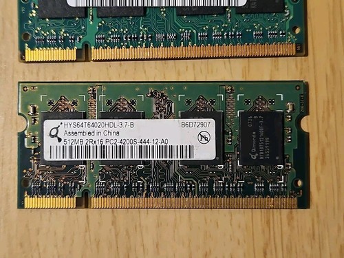 Bundle of PC RAM Memory x 9 Sticks - Kingston, Samsung 512mb etc - Photo 17/17