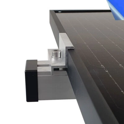 ALCLIPTEC Endklemme Alu Solar Befestigungsset Rahmenhöhe 30-40 mm