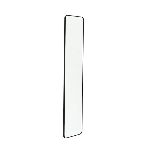 Full Length Wall Mirror 118 X 28cm Black Framed Rounded Corners Large Modern - Picture 4 of 11