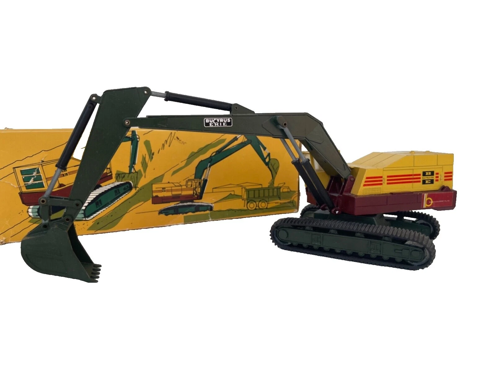 Chapa de acero 1970 año del vehículo Vintage fabricación de equipos de construcción diecast