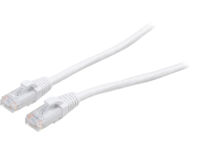 C2G Snagless ungeschirmtes Cat6-Ethernet-Netzwerkkabel - Weiß - 3ft 