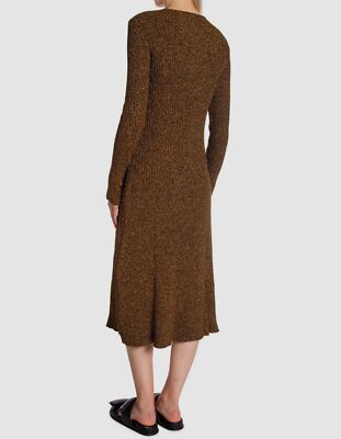heavy knit dress Paris Georgia Priya Dress in Charcoal