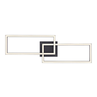 Leuchten Direkt 14140-18 LED Deckenleuchte Iven eckig schwarz CCT --> Leuchten & Lampen günstig online kaufen im Shop Leuchten Direkt 14140-18 LED Deckenleuchte Iven eckig schwarz CCT --> Leuchten & Lampen günstig online kaufen im Shop