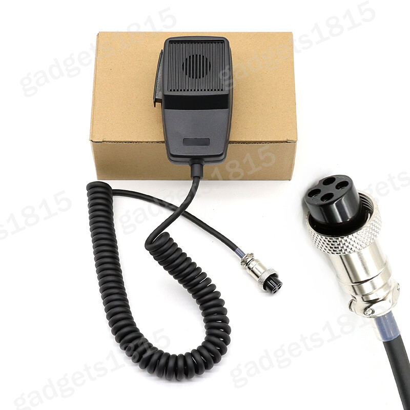 4-Pin Hand Mic For Kenwood TS-180 TS-180S TS-520 TS-520S TS-530 4-Pin Hand Mic For Kenwood TS-180 TS-180S TS-520 TS-520S TS-530