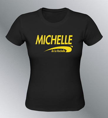 Brice de Nice personalisiertes T-Shirt S M L XL Damen schwarz Vorname Stadt wählbar