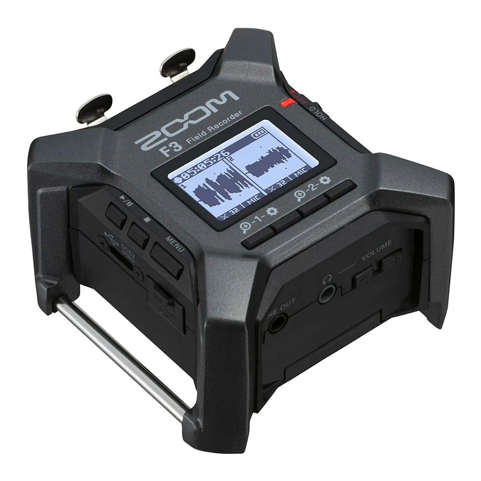 Zoom F3 MultiTrack Handheld Field Recorder with 32-Bit Float Technology - Image 2 of 4