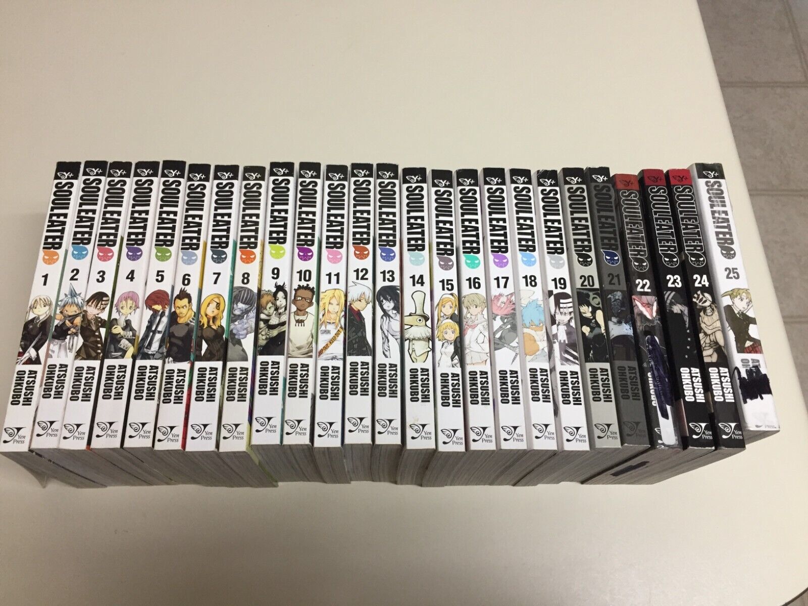 SOUL EATER Vol. 1-25 Complete set Japanese comic Manga Anime