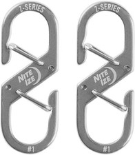 New Nite Ize Z-Series Dual Carabiner 1 ZS1-11-2R6